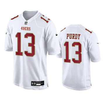 Brock Purdy San Francisco 49ers white Vapor jersey