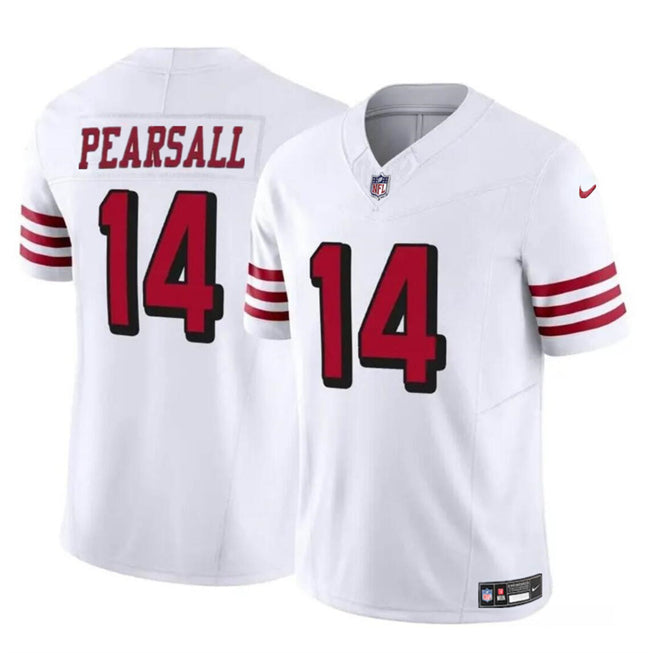 Ricky Pearsall New San Francisco 49ers white Vapor jersey