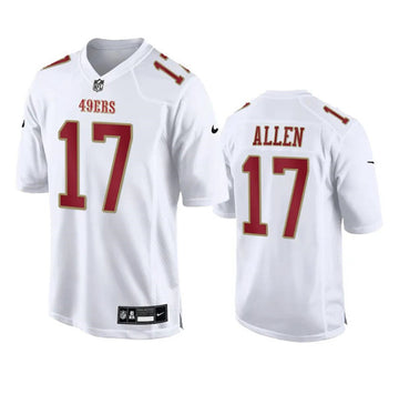 Brandon Allen San Francisco 49ers white Vapor jersey