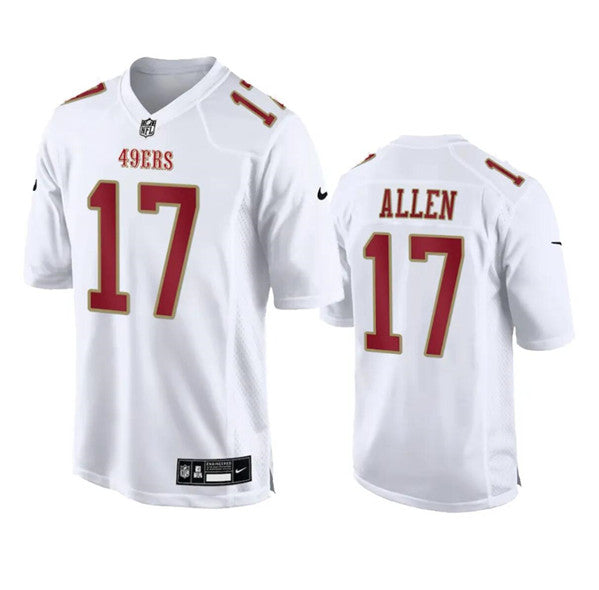 Brandon Allen San Francisco 49ers white Vapor jersey