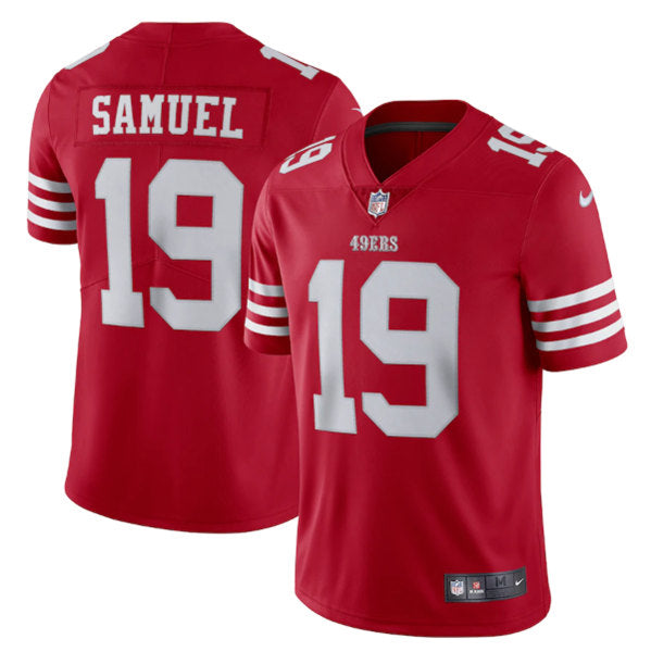Deebo Samuel San Francisco 49ers scarlet Vapor jersey
