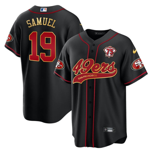 Deebo Samuel San Francisco 49ers black jersey