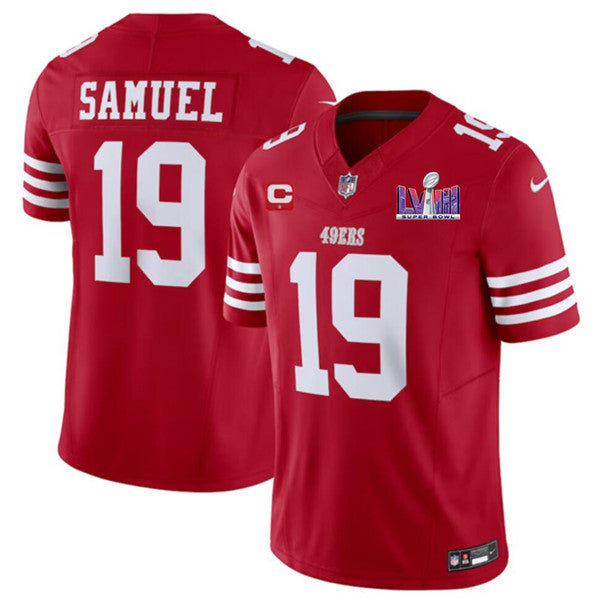 Deebo Samuel San Francisco 49ers red Vapor jersey
