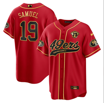 Deebo Samuel San Francisco 49ers red jersey