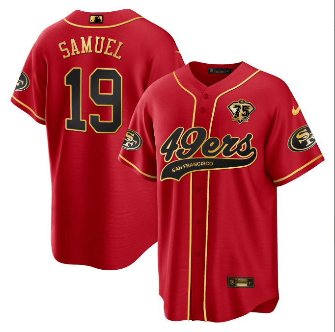 Deebo Samuel San Francisco 49ers red jersey