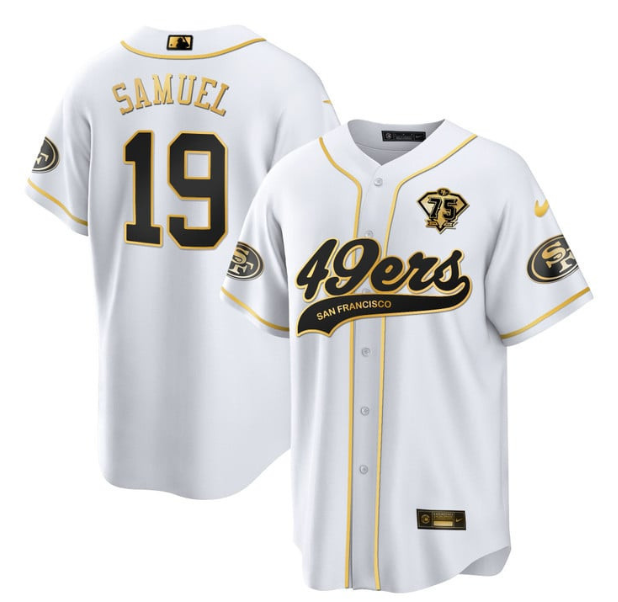 Deebo Samuel San Francisco 49ers white jersey