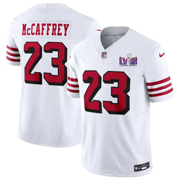 Christian McCaffrey New San Francisco 49ers white Vapor jersey