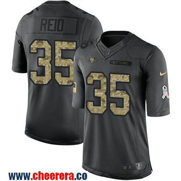 Eric Reid San Francisco 49ers black Salute To Service jersey