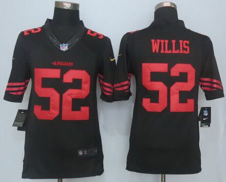 Patrick Willis San Francisco 49ers black Limited jersey