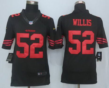 Patrick Willis San Francisco 49ers black Limited jersey