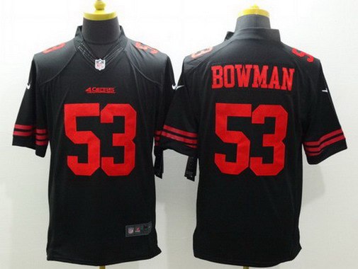 NaVorro Bowman San Francisco 49ers black Limited jersey