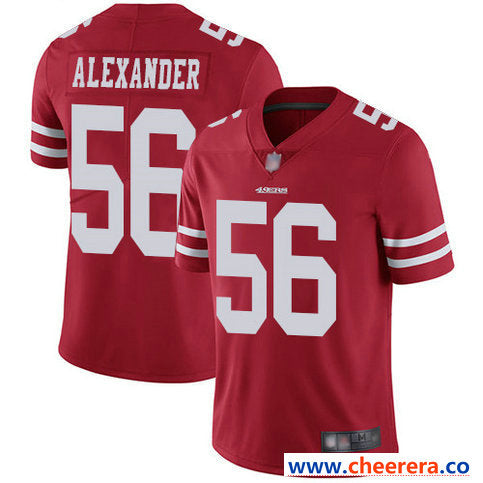 Kwon Alexander San Francisco 49ers red Vapor jersey