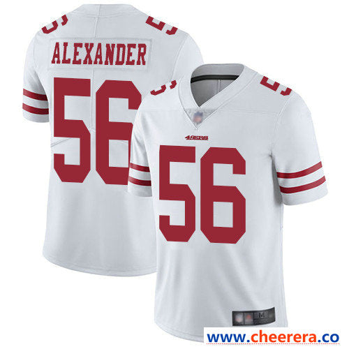 Kwon Alexander San Francisco 49ers white Vapor jersey