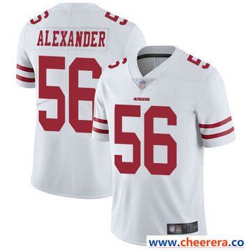 Kwon Alexander San Francisco 49ers white Vapor jersey
