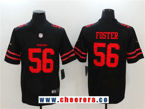 Reuben Foster San Francisco 49ers black Vapor jersey
