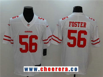 Reuben Foster San Francisco 49ers white Vapor jersey