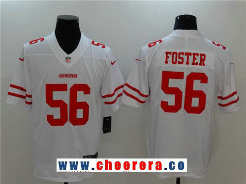 Reuben Foster San Francisco 49ers white Vapor jersey