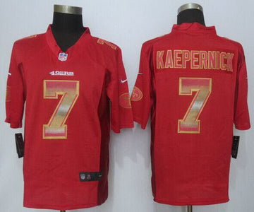 Colin Kaepernick San Francisco 49ers red Fashion jersey