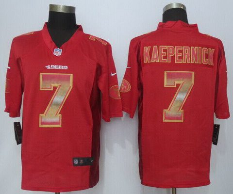 Colin Kaepernick San Francisco 49ers red Fashion jersey
