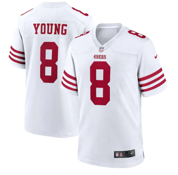 Steve Young San Francisco 49ers white Vapor jersey