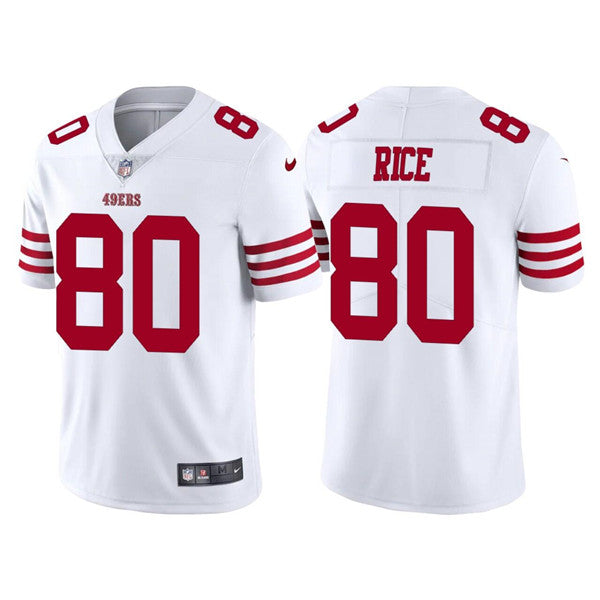 Jerry Rice San Francisco 49ers white Vapor jersey