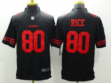 Jerry Rice San Francisco 49ers black Limited jersey