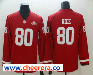 Jerry Rice Nike San Francisco 49ers red Limited jersey