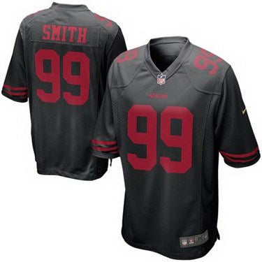 Aldon Smith San Francisco 49ers black Limited jersey