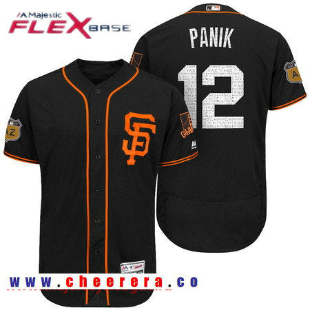 Joe Panik San Francisco Giants black jersey