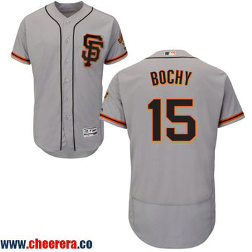Bruce Bochy San Francisco Giants gray jersey