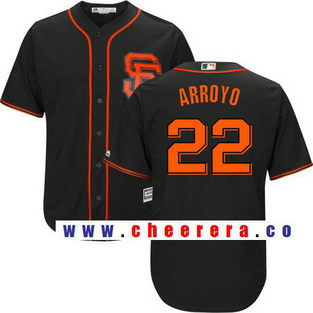 Christian Arroyo San Francisco Giants black Alternate jersey