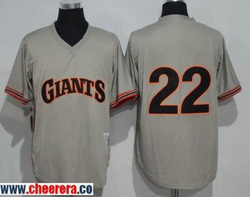 Will Clark San Francisco Giants gray Cooperstown jersey