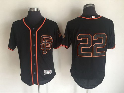 Will Clark San Francisco Giants black jersey