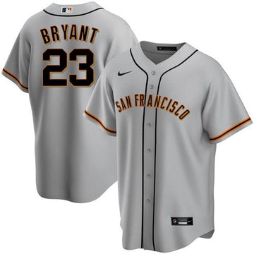 Kris Bryant San Francisco Giants gray jersey