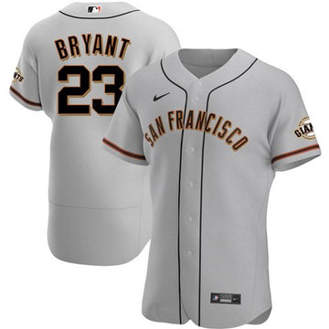 Kris Bryant San Francisco Giants gray jersey