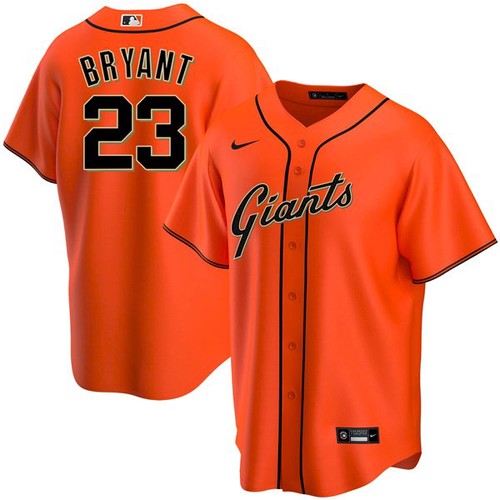 Kris Bryant San Francisco Giants orange jersey