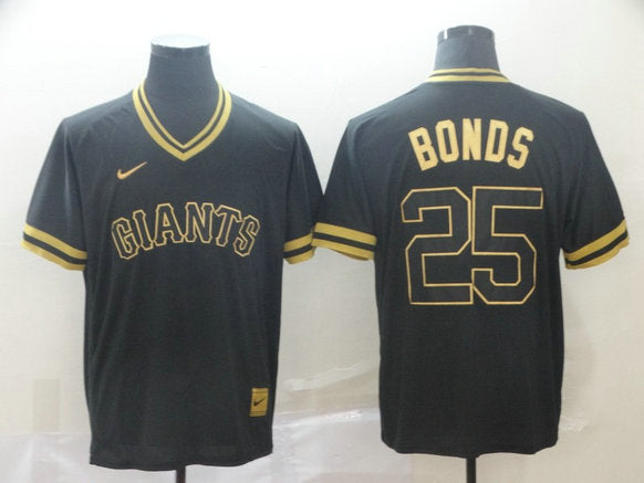 Barry Bonds San Francisco Giants black Legend jersey