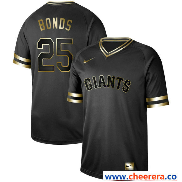 Barry Bonds San Francisco Giants black jersey