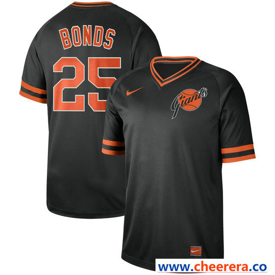 Barry Bonds San Francisco Giants navy Legend jersey