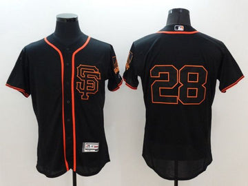 Buster Posey San Francisco Giants black jersey