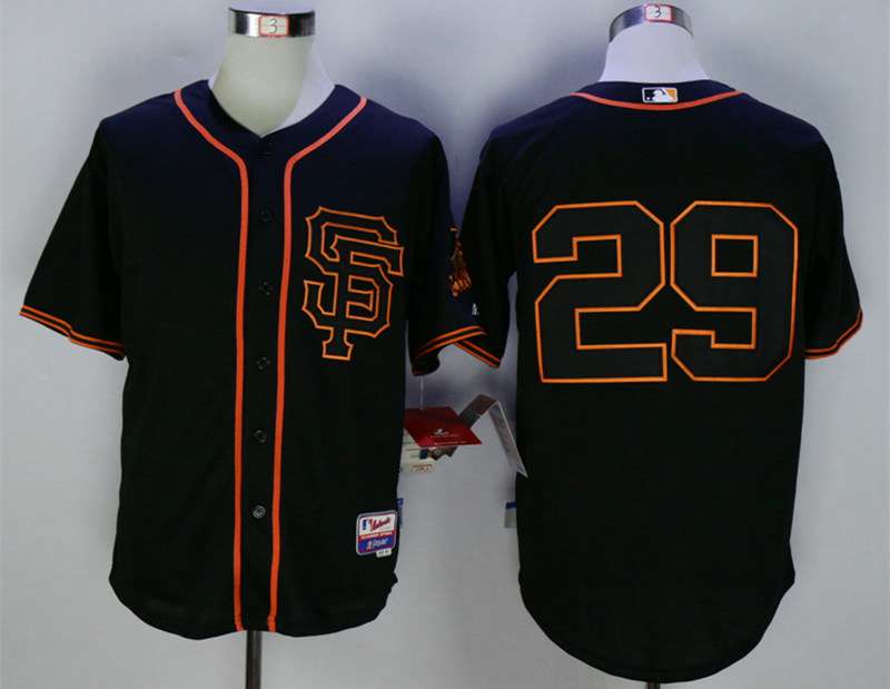 Hector Sanchez San Francisco Giants black jersey