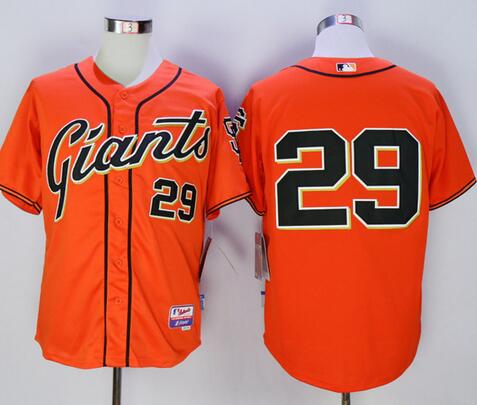 Jeff Samardzija San Francisco Giants orange jersey