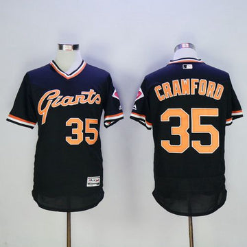 Brandon Crawford San Francisco Giants black jersey