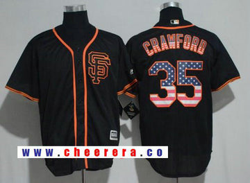 Brandon Crawford San Francisco Giants black Fashion jersey
