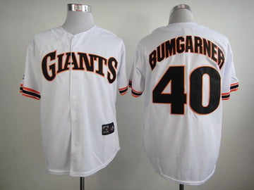 Madison Bumgarner San Francisco Giants white jersey