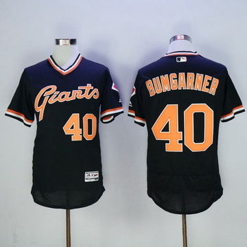 Madison Bumgarner San Francisco Giants black jersey