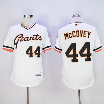 Willie McCovey San Francisco Giants white jersey