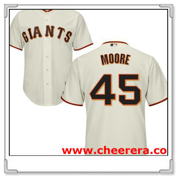 Matt Moore San Francisco Giants cream Home jersey