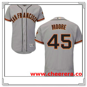 Matt Moore San Francisco Giants gray Road jersey