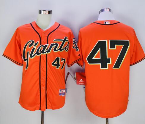 Johnny Cueto San Francisco Giants orange jersey